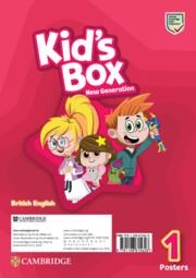 KID'S BOX NEW GENERATION LEVEL 1 POSTERS BRITISH ENGLISH | 9781108815628