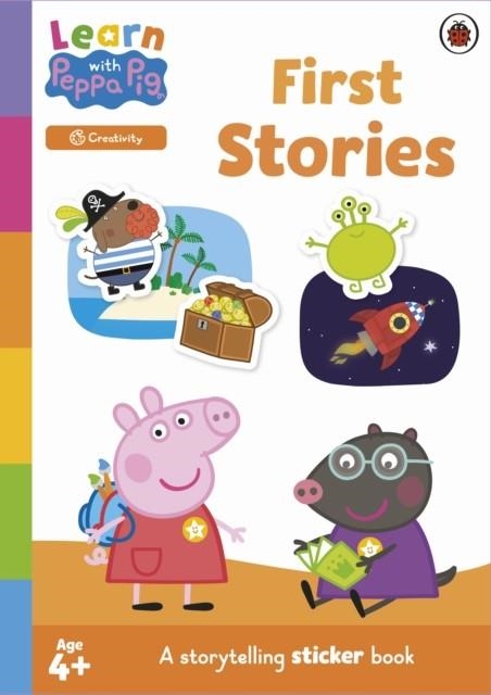 LEARN WITH PEPPA: FIRST STORIES STICKER AB | 9780241645673