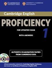 PROFICIENCY CAMBRIDGE TEST 1 SB+KEY+CD | 9781107691643 | CAMBRIDGE ESOL