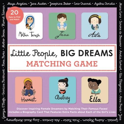 LITTLE PEOPLE, BIG DREAMS MATCHING GAME | 9781631065866 | MARIA ISABEL SANCHEZ VEGARA