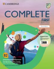 FC COMPLETE FIRST STUDENT'S PACK (STUDENT'S BOOK WITHOUT ANSWERS AND WORKBOOK WITHOUT ANSWERS) ENGLISH FOR SPANISH SPEAKERS 3ED | 9788413224510 | GUY BROOK-HART, ALICE COPELLO, LUCY PASSMORE, JISHAN UDDIN