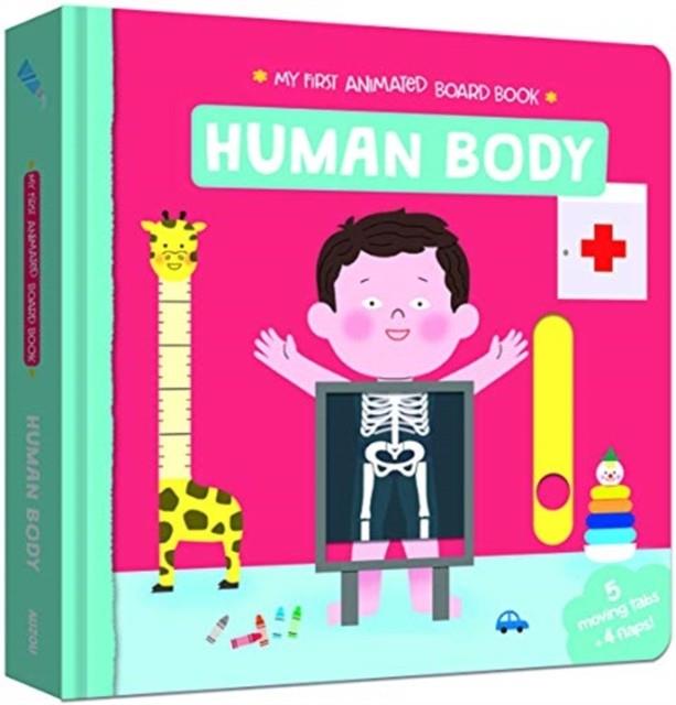 MY FIRST ANIMATED BOARD BOOK: HUMAN BODY | 9782733871874 | MELISANDE LUTHRINGER