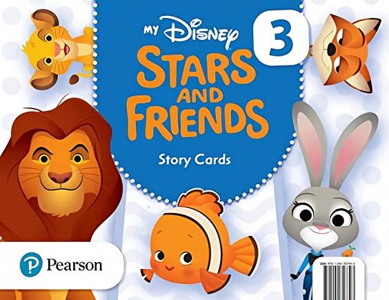MY DISNEY STARS AND FRIENDS 3 STORY CARDS | 9781292357393