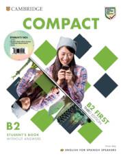 FC COMPACT FIRST STUDENT'S PACK (STUDENT'S BOOK WITHOUT ANSWERS AND WORKBOOK WITHOUT ANSWERS) ENGLISH FOR SPANISH SPEAKERS 3ED | 9788413224749