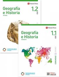 GEOGRAFIA E HISTORIA 1ESO COMUNIDAD EN RED | 9788468283876