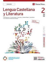 LENGUA CASTELLANA Y LITERATUA 2ESO COMUNIDAD EN RED (CAT) | 9788468294414