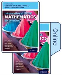 OXFORD AQA INTERNATIONAL GCSE MATHEMATICS EXTENSION (9260): PRINT & ONLINE TEXTBOOK PACK | 9780198411123