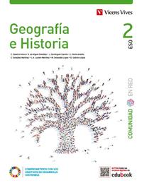 GEOGRAFIA E HISTORIA 2ESO COMUNIDAD EN RED | 9788468293660