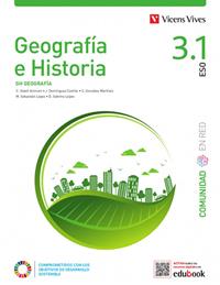 GEOGRAFIA E HISTORIA 3ESO COMUNIDAD EN RED | 9788468292281