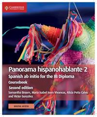 PANORAMA HISPANOHABLANTE SECOND EDITION 2 COURSEBOOK WITH DIGITAL ACCESS (2 YEARS) | 9781108760348