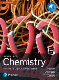CHEMISTRY FOR THE IB DIPLOMA PROGRAMME HIGHER LEVEL PRINT AND EBOOK | 9781292427720