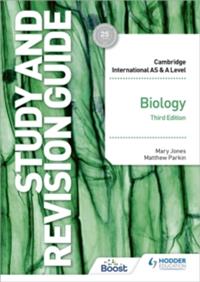 CAMBRIDGE INTERNATIONAL AS/A LEVEL BIOLOGY STUDY AND REVISION GUIDE THIRD EDITION | 9781398344341 