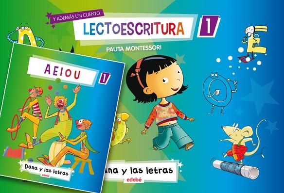 LECTOESCRITURA 1 MONTESSORI (CAS) CUADERNO COMPLEM | 9788468306476 | Edebé, Obra Colectiva