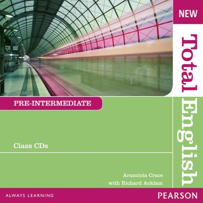NEW TOTAL ENGLISH PRE-INT CLASS AUDIO CD | 9781408254295 | ARAMINTA CRACE