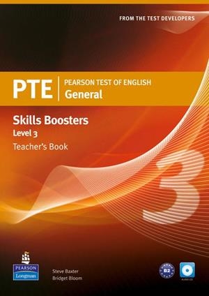 PTE GENERAL SKILLS BOOSTERS 3 TB+CD | 9781408277942 | STEVE BAXTER