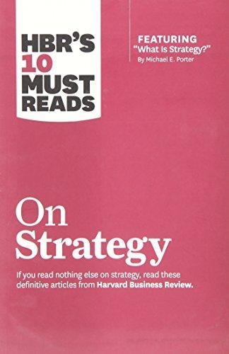 ON STRATEGY | 9781422157985 | HARVARD BUSINESS REVIEW