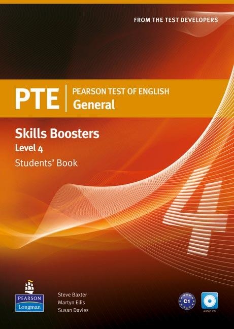 PTE GENERAL SKILLS BOOSTERS 4 SB+CD | 9781408267844 | SUSAN DAVIES