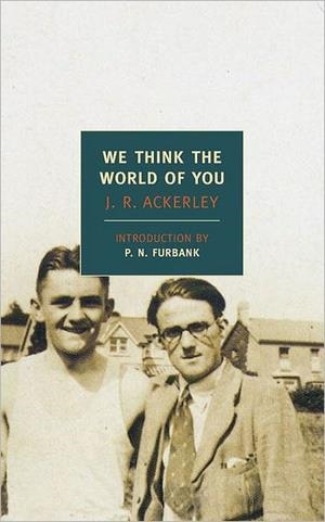WE THINK THE WORLD OF YOU | 9781590173954 | J R ACKERLEY