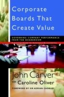 CORPORATE BOARDS THAT CREATE VALUE | 9780787961145 | JOHN CARVER