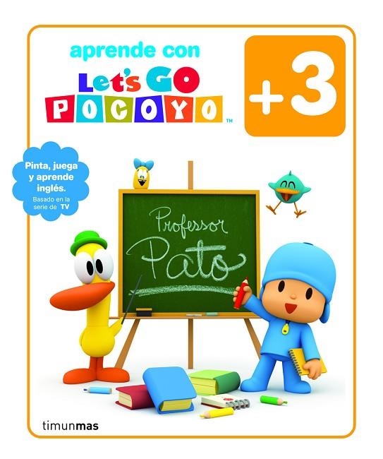 APRENDE CON LET S GO POCOYO +3 | 9788408101888 | Zinkia