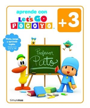 APRENDE CON LET S GO POCOYO +3 | 9788408101888 | Zinkia