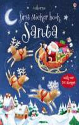 FIRST STICKER BOOK SANTA | 9781409534921 | SAM TAPLIN