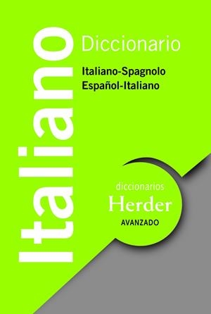 DICCIONARIO HERDER AVANZADO ITALIANO<>ESPAÑOL | 9788425427978 | GIORDANO GRAMEGNA, ANNA/CALVO RIGUAL, CE