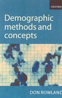DEMOGRAPHIC METHODS AND CONCEPTS | 9780198752639 | DONALD ROWLAND