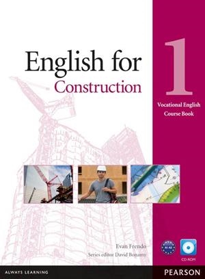 ENGLISH FOR CONSTRUCTION LEVEL 1 CB+CD | 9781408269916 | EVAN FRENDO