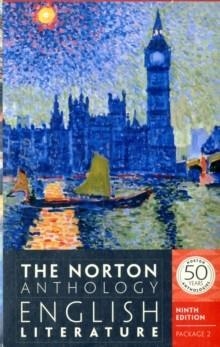 NORTON ANTHOLOGY OF ENGLISH LITERATURE(9 ED) D+E+F | 9780393913019 | VARIOUS AUTHORS