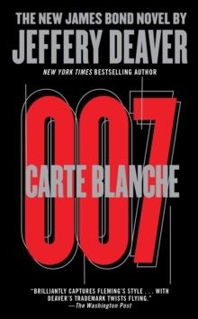 CARTE BLANCHE | 9781451664249 | JEFFERY DEAVER