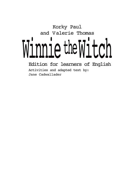 WINNIE THE WITCH STORYBOOK AND ACTIVITIES | 9780194319041 | KORKY PAUL