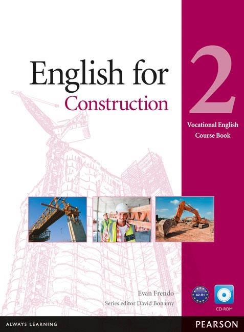 ENGLISH FOR CONSTRUCTION LEVEL 2 CB+CD | 9781408269923 | EVAN FRENDO