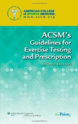 ACSM'S GUIDELINES FOR EXERCISES TESTING AND PRESCR | 9780781769037 | VARIOUS AUTHORS