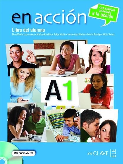 EN ACCION 1 ALUMNO+CD | 9788415299004 | ELENA VERDIA