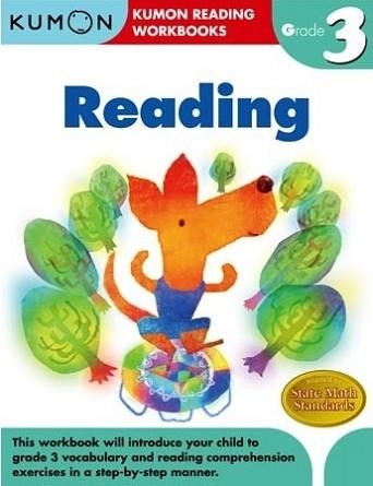 GRADE 3 READING ( KUMON READING WORKBOOKS ) | 9781934968772 | KUMON PUBLISHING