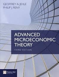 ADVANCED MICROECONOMIC THEORY | 9780273731917 | GEOGGREY JEHLE