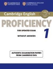 PROFICIENCY CAMBRIDGE TEST 1 SB NO KEY | 9781107609532 | CAMBRIDGE ESOL