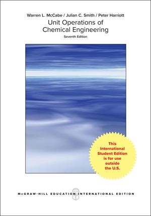 UNIT OPERATIONS OF CHEMICAL ENGINEERING | 9780071247108 | WARREN L MCCABE