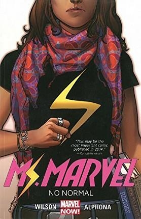 MS. MARVEL VOL 1 NO NORMAL | 9780785190219 | G WILLOW WILSON