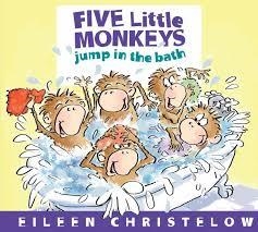 FIVE LITTLE MONKEYS JUMP IN THE BATH | 9780547875279 | EILEEN CHRISTELOW