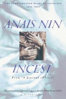 INCEST | 9780156443005 | ANAIS NIN