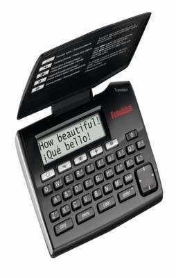 D.EI FRANKLIN SPANISH ENGLISH TRANSLATOR | 0084793101014