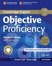 PROFICIENCY OBJECTIVE 2E PACK(SB+KEY+SOFTW+CD) | 9781107633681 | ANNETTE CAPEL AND WENDY SHARP