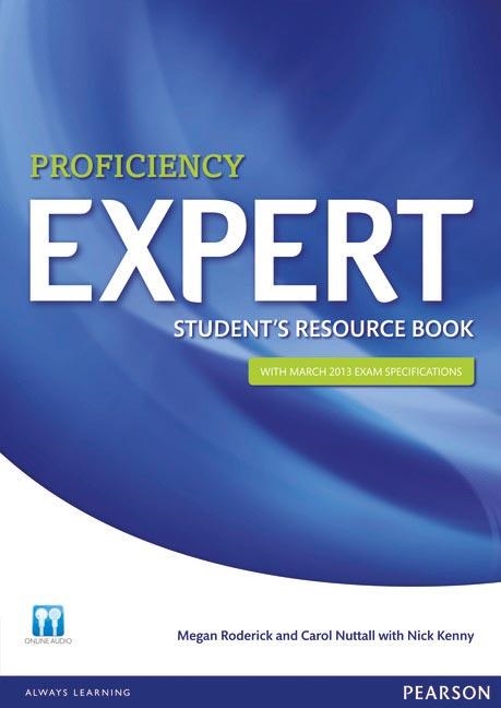 PROFICIENCY EXPERT RESOURCE BOOK+ONLINE AUDIO | 9781408299005 | MEGAN RODERICK