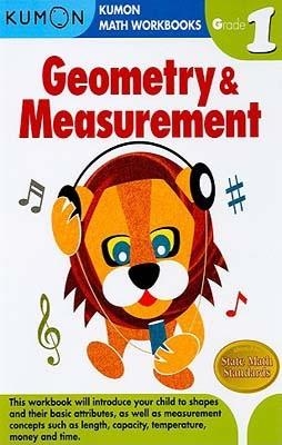 GEOMETRY AND MEASUREMENT, GRADE 1 (KUMON WOORBOOKS) | 9781934968178 | KUMON PUBLISHING