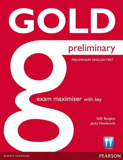 PET GOLD PRELIMINARY EXAM MAXIMISER+KEY | 9781447907367 | SALLY BURGESS