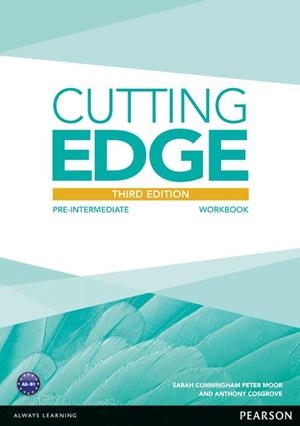CUTTING EDGE PRE-INTERMEDIATE 3E WB NO KEY | 9781447906643 | ANTHONY COSGROVE