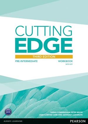 CUTTING EDGE PRE-INTERMEDIATE 3E WB+KEY | 9781447906636 | ANTHONY COSGROVE