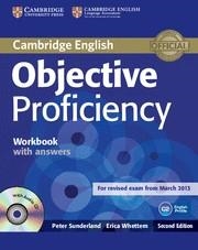 PROFICIENCY OBJECTIVE 2E WB+KEY+AUDIO CDS | 9781107619203 | PETER SUNDERLAND/ERICA WHETTEM